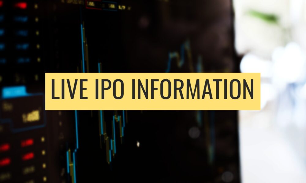 Live IPO Information